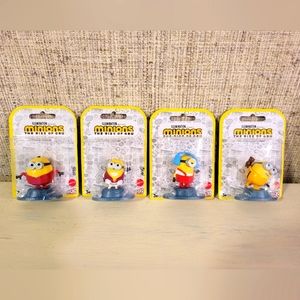 Minions The Rise of Gru Micro Mini Figurine set of 4